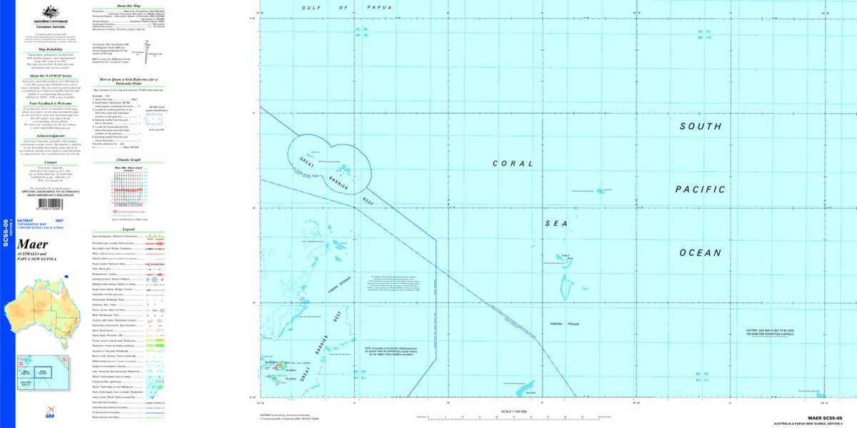 Maer SC55 - 05 Map by Geoscience Australia | Avenza Maps