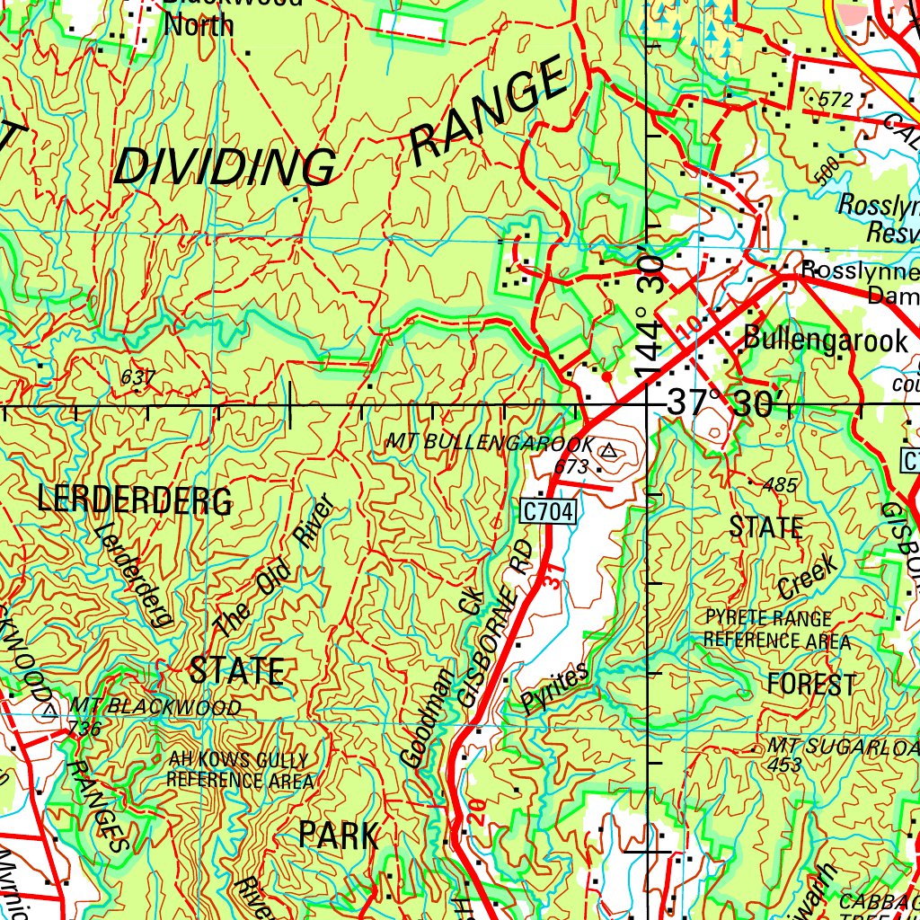 Melbourne - SJ55-05 Map by Geoscience Australia | Avenza Maps