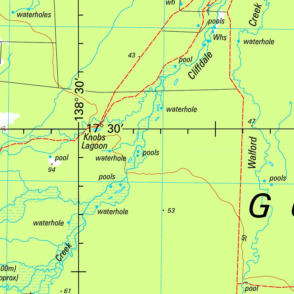 Westmoreland SE54 - 05 Map by Geoscience Australia | Avenza Maps