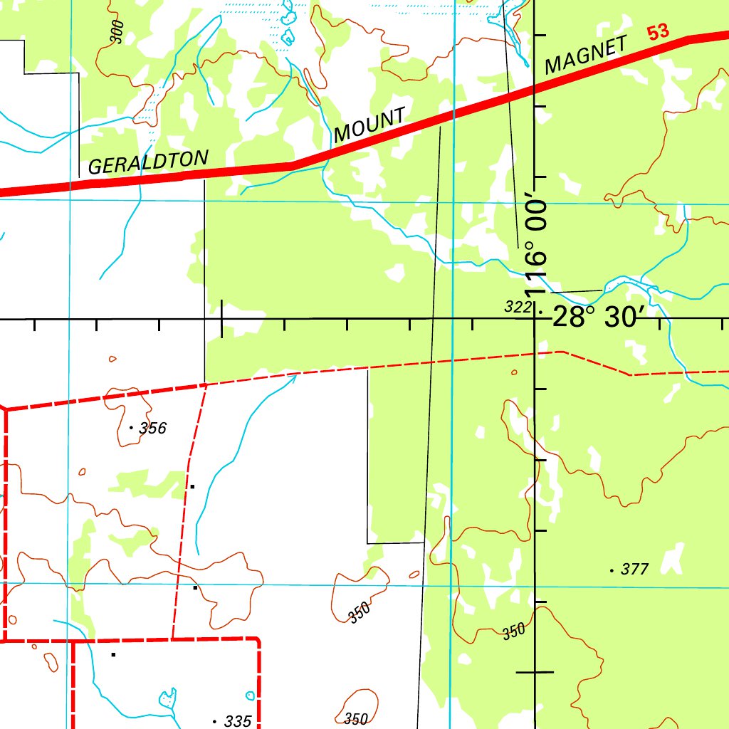 Yalgoo SH50 02 Map by Geoscience Australia Avenza Maps