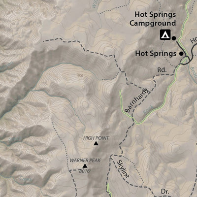 Medeiros Cartography - mapbliss.com Hart Mountain National Antelope Refuge digital map