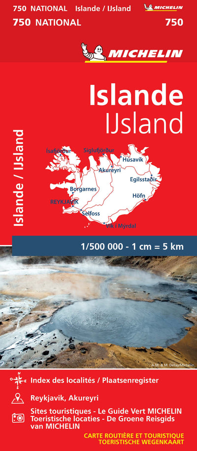 Michelin Islande / Ijsland bundle
