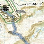 National Geographic 104 Idaho Springs, Loveland Pass (east side) digital map