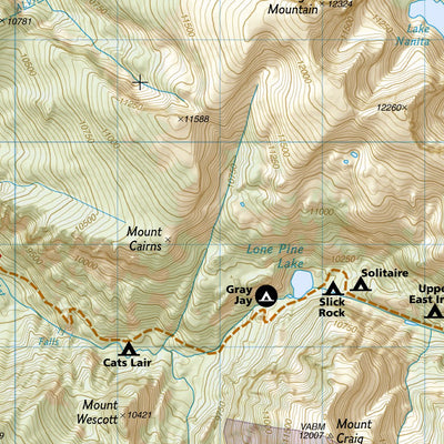 National Geographic 200 Rocky Mountain National Park (north side) digital map