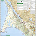 National Geographic 266 Mount Tamalpais, Point Reyes (north side) digital map