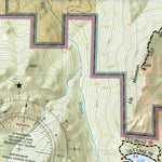 National Geographic 301 Longs Peak: Rocky Mountain National Park [Bear Lake, Wild Basin] (north side) digital map