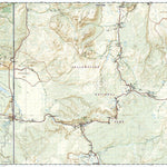 National Geographic 303 Mammoth Hot Springs: Yellowstone National Park NW (south side) digital map