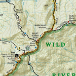 National Geographic 741 White Mountain National Forest East [Presidential Range, Gorham] (north side) digital map