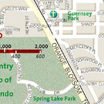 National Geographic Downtown Orlando digital map