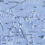 National Geographic Pacific Ocean Floor digital map