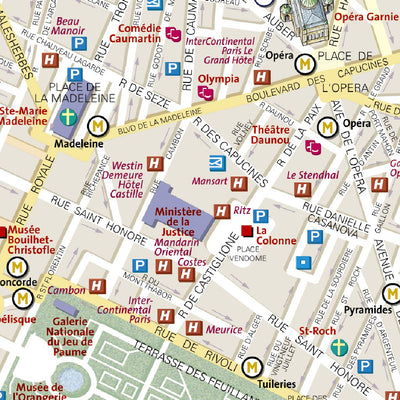 National Geographic Paris digital map