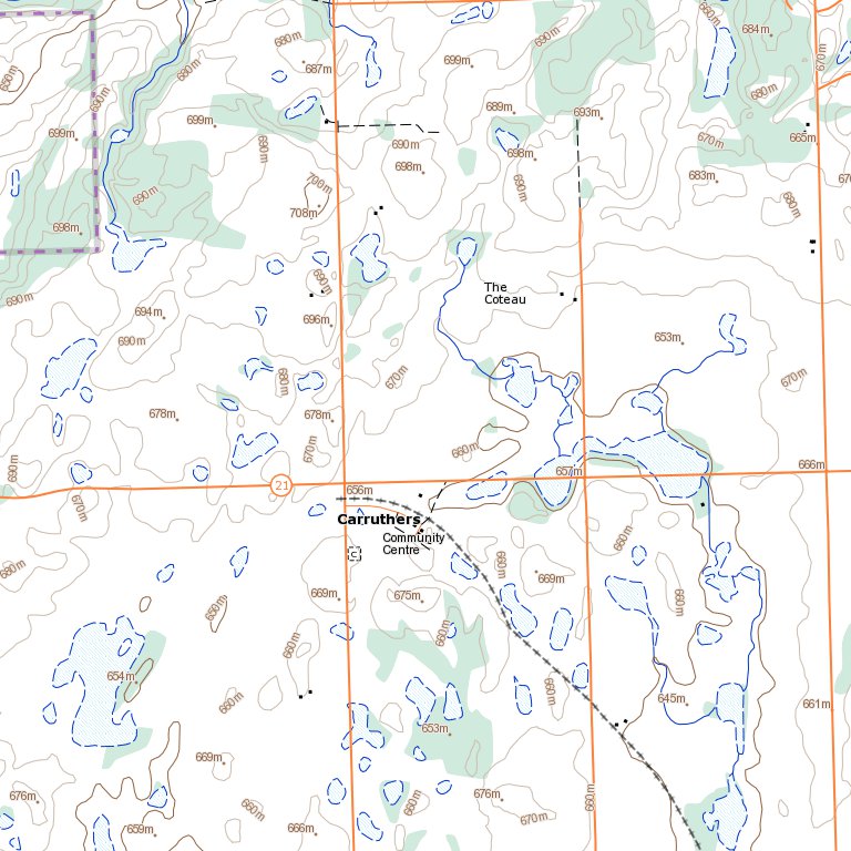 Baldwinton, SK (073C14 Toporama) Map By Natural Resources Canada ...