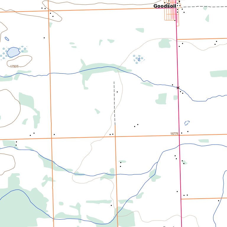 Goodsoil, SK (073K06 Toporama) Map By Natural Resources Canada | Avenza ...