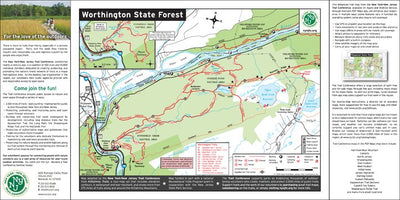 New York-New Jersey Trail Conference Worthington State Forest - NJ State Parks digital map