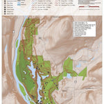 New York State Parks Chenango Valley State Park Trail Map digital map