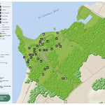 New York State Parks Grass Point State Park Trail Map digital map