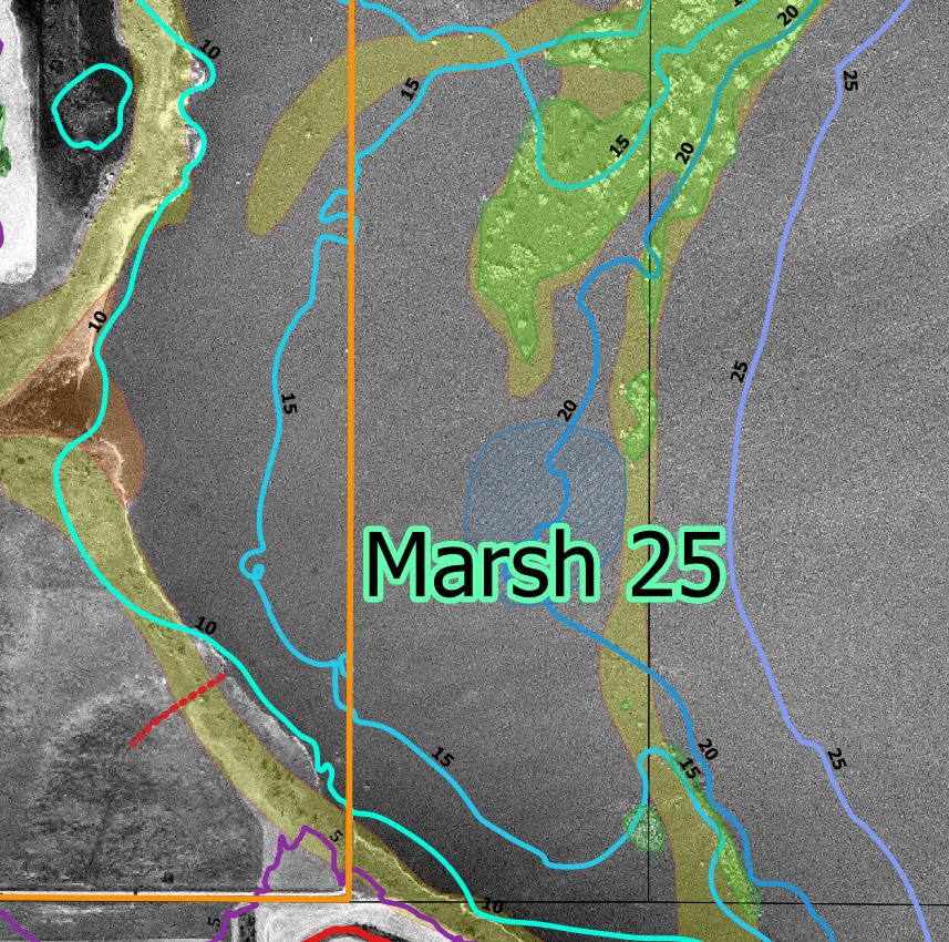 Detailed Map 4 Minnewaukan Flats Area of Devils Lake North Dakota by