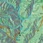outrageGIS mapping Great Smoky Mountains NP Trail Map East digital map