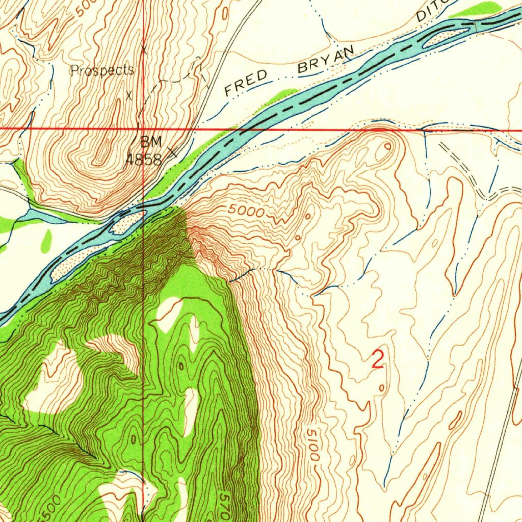 Block Mountain, Montana Map by University of Washington Avenza Maps