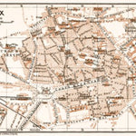 Waldin Aix (Bouches-du-Rhône) city map, 1902 digital map