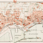 Waldin Algiers (al-Jazā’er) town plan, 1913 digital map