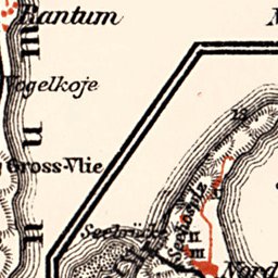 Waldin Amrum town plan, 1911 digital map