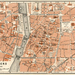 Waldin Angers city map, 1913 digital map