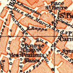 Waldin Avignon city map, 1901 digital map