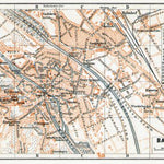 Waldin Bamberg city map, 1906 digital map