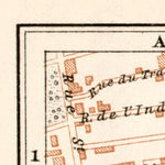 Waldin Belfort city map, 1909 digital map