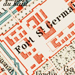 Waldin Biskra town plan, 1913 digital map