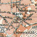 Waldin Bonn city map, 1906 digital map