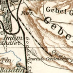 Waldin Cairo and environs map, 1911 digital map