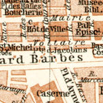 Waldin Carcassonne city map, 1902 digital map