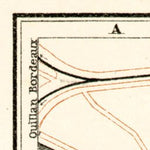 Waldin Carcassonne city map, 1902 digital map