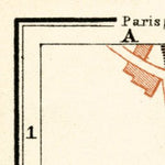 Waldin Chartres city map, 1913 digital map