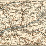 Waldin Châteaux de la Loire district map, 1913 digital map