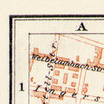 Waldin Colmar city map, 1906 digital map