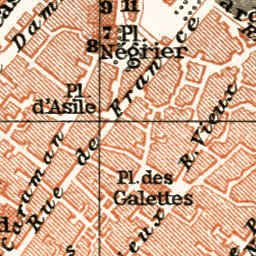 Waldin Constantine town plan, 1909 digital map