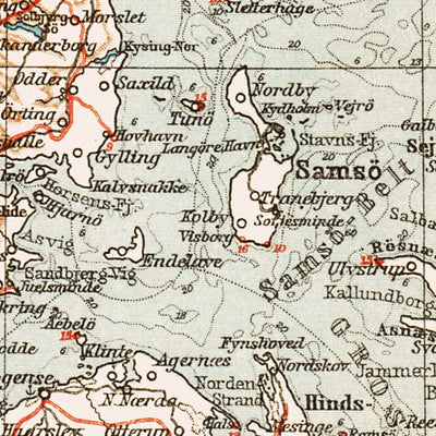 Waldin Denmark General Map, 1931 digital map