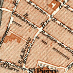Waldin Douai city map, 1913 digital map