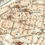 Waldin Dresden city map, 1911 digital map