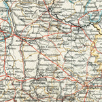 Waldin Eastern Germany Map, 1905 digital map
