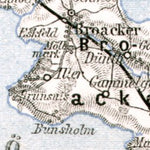 Waldin Flensburg environs map, 1911 (Germany) digital map