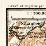 Waldin Grésivaundan Mountains. Great Chartreuse (Grande Chartreuse), 1902 digital map