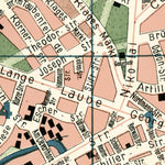Waldin Hannover city map, 1922 digital map