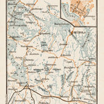 Waldin Heinola town plan with Mankala rapids area (to Lahti), 1929 digital map
