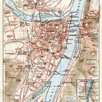 Waldin Koblenz city map, 1927 digital map