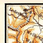 Waldin Laacher See and environs map, 1905 digital map