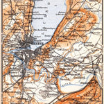 Waldin Lake of Geneva, 1900 digital map